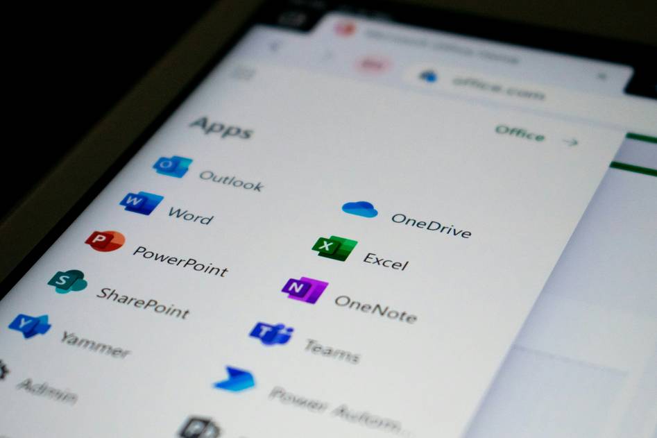 Researcher reviewing productivity app data on tablet
